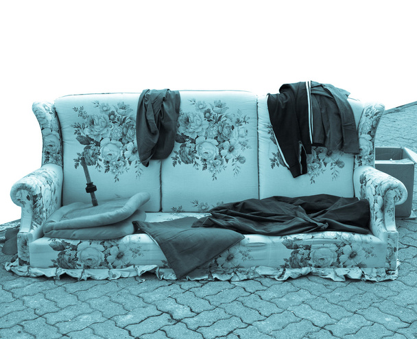 starą sofę - Zdjęcie, obraz