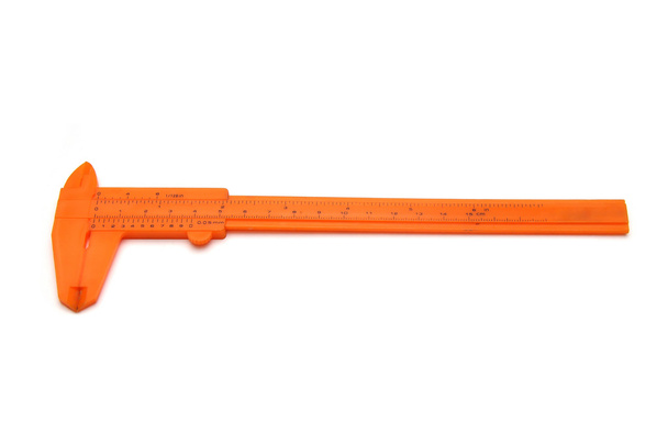 Orange vernier caliper - Photo, Image
