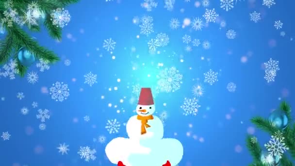 karácsonyi és szilveszteri üdvözlőkártya az SMS-hez - Felvétel, videó