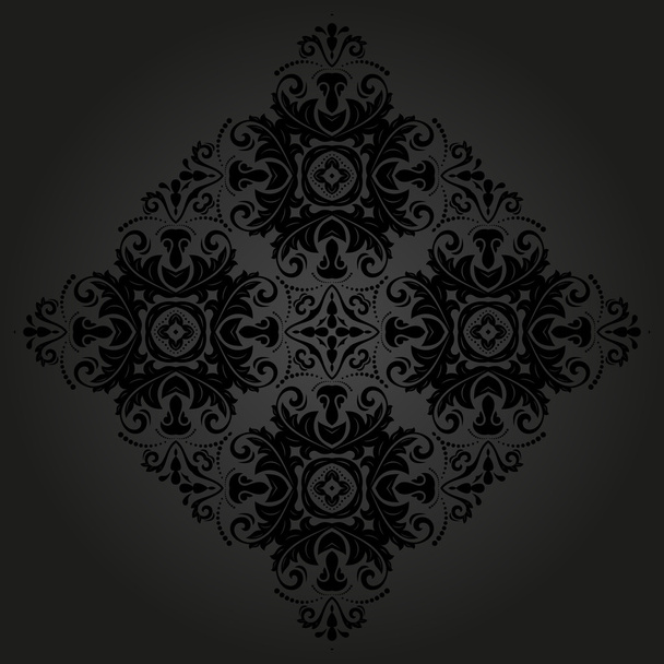 Orient vector ornamental round lace - Vector, Image