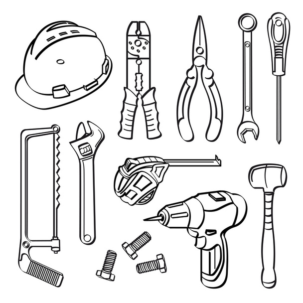 Колекція інструментів
 - Вектор, зображення