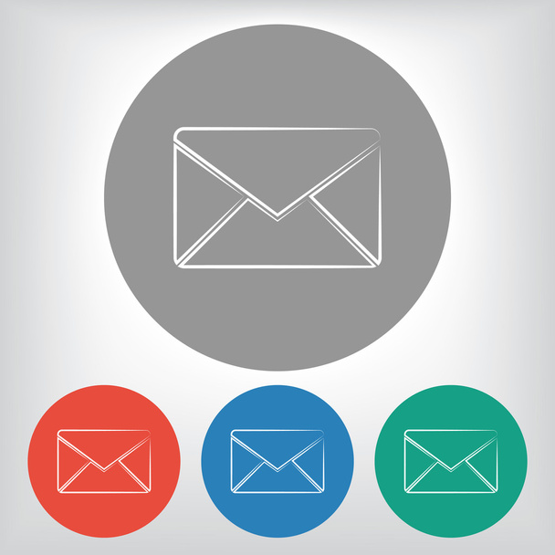Envelope Mail icon - Vector, Imagen