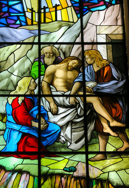 Jesus levou ao Seu Túmulo
 - Foto, Imagem