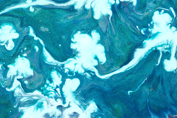Abstrakter Marmor malt Hintergrund. Schwimmende Tinten Foto. Kreative Textur für Design - Foto, Bild