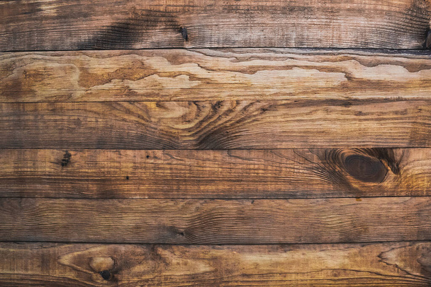 Wall of boards. Texture of wooden boards - Photo, Image