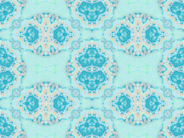 Aqua Blue Brushed Material. Blue Geometric Ornament. Water Dirty Watercolor. Pink Seamless Zigzag. Cyan Traditional Art. Pink Brushed Texture. Boho Tie Dye Art. Acid Watercolor Paint - Valokuva, kuva