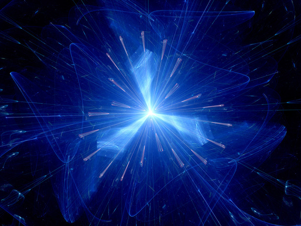 Fractal de fisión nuclear
 - Foto, Imagen