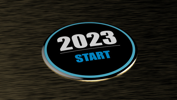 Rendering 3d di 2023 anno di inizio BTN - Foto, immagini