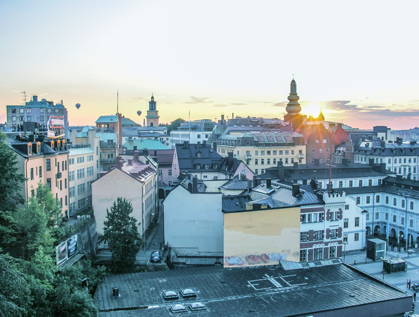 Bella vista aerea della città di Stoccolma
 - Foto, immagini