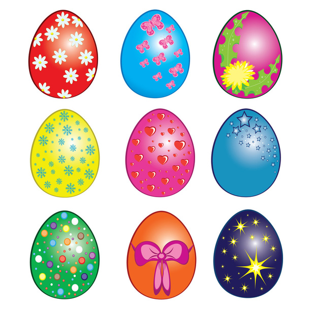 Easter eggs - ベクター画像
