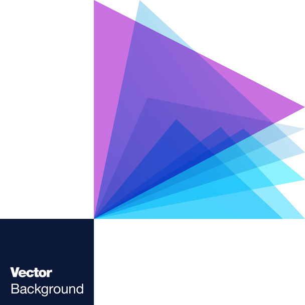 Abstract geometric background. Vector illustration for flyers, posters, banners. - Vektor, obrázek