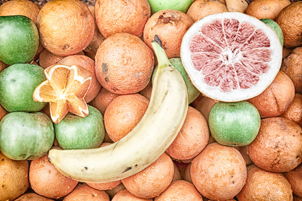 mooie achtergrond van fruit - Foto, afbeelding