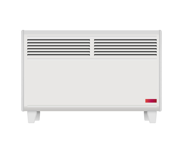 Состав нагревателя конвекторных радиаторов - Вектор,изображение