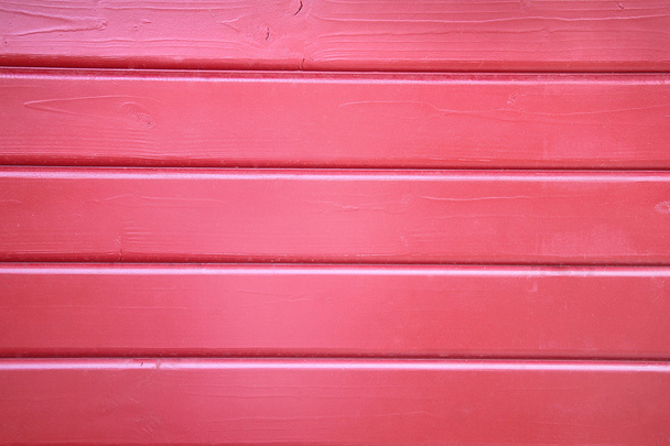 赤い木製の壁 - 写真・画像