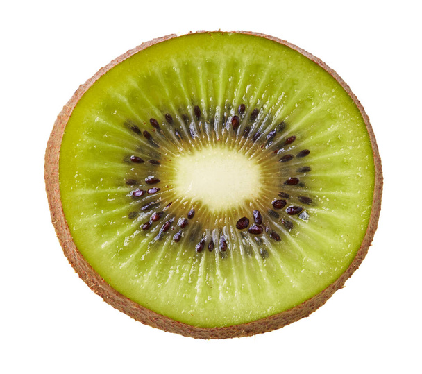  Slice of kiwi isolated on a white background - Photo, Image
