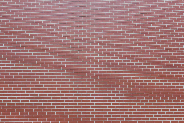 Ściana z czerwonej cegły tła - Zdjęcie, obraz