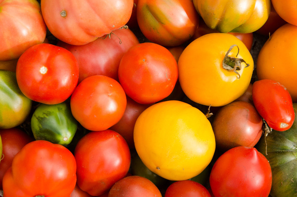 Tomatoes Background - Φωτογραφία, εικόνα