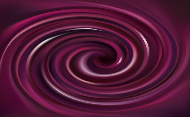 Vector background swirling dark purple liquid - Vector, Image