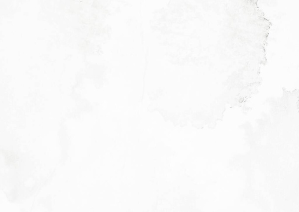 White Simple Bg. Gray Old Paper Draw. Abstract Print Canvas. White Vintage Texture Stain. Dirty White Grunge. Dirty Old Splatter Abstract Brush Grain. Rough Draw Background. Plain Soft Fashion. - Foto, imagen