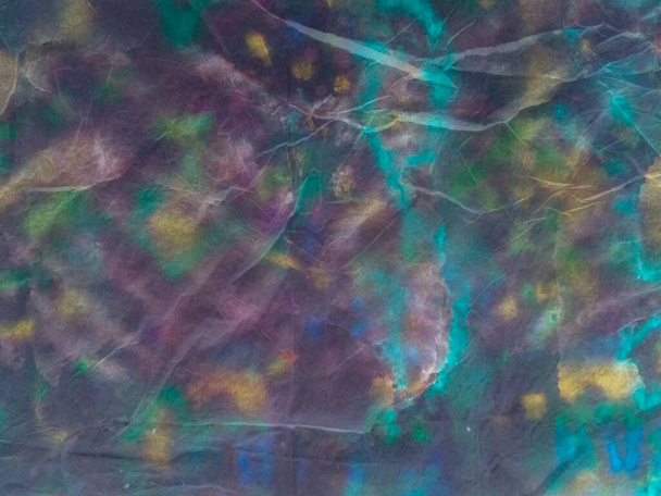 Tie Dye Neon Gradient Watercolor. Blue Stripe Dyed Watercolour Texture. Red Tie Dye Tiedye Print. Grey Stripe Ikat Pattern. Multi Color Stripe Ombre Grunge. Tie Dye Design Texture Shibori Dip Pattern. - Foto, Imagen