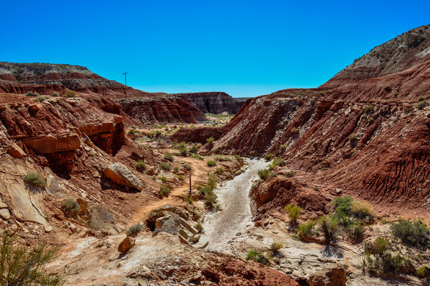 wahweap hoodoo nyomvonal közelében oldal, arizona, Amerikai Egyesült Államok - Fotó, kép