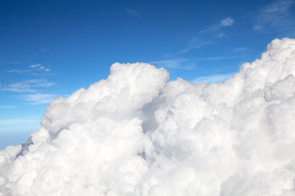 bolyhos felhők - Fotó, kép