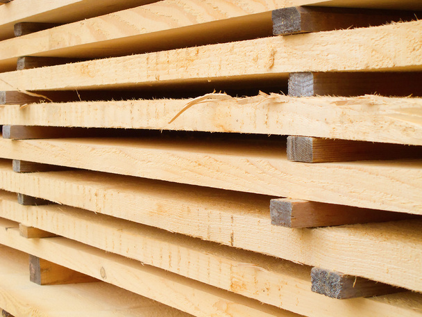 Lumber yard - Фото, изображение