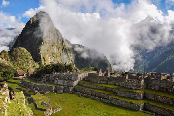 widok na ruiny Inków machu picchu peru - Zdjęcie, obraz