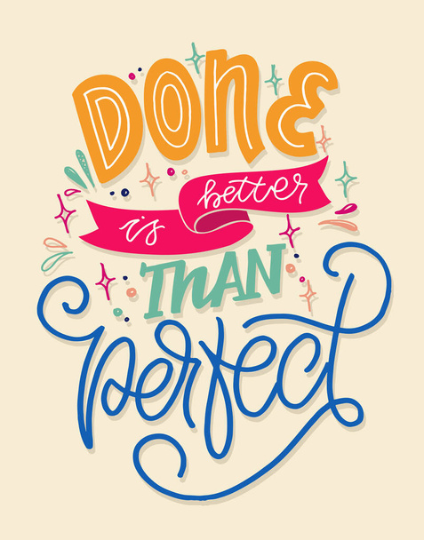 Motivazione carino mano disegnato lettering cartolina sulla vita. Manifesto letterario per web, design t-shirt.  - Vettoriali, immagini