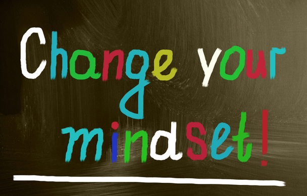 change your mindset concept - Photo, Image