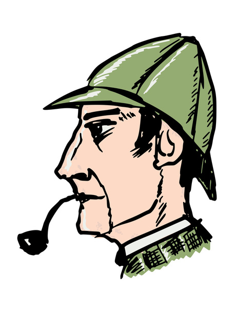 Sherlock Holmes - Vecteur, image
