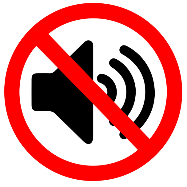 No sound sign - Photo, Image