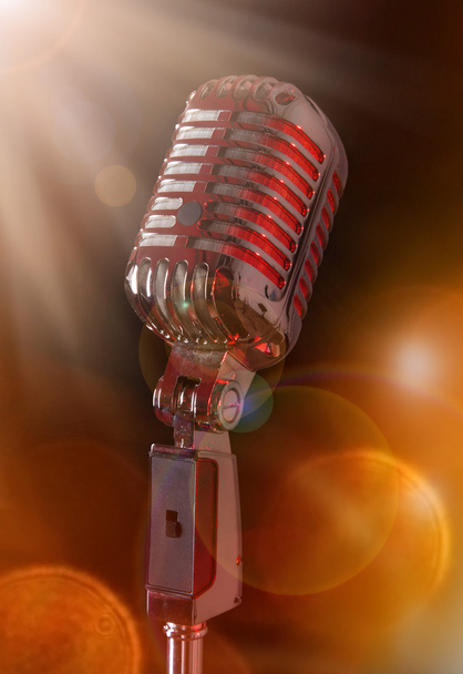 Microphone rétro - Photo, image