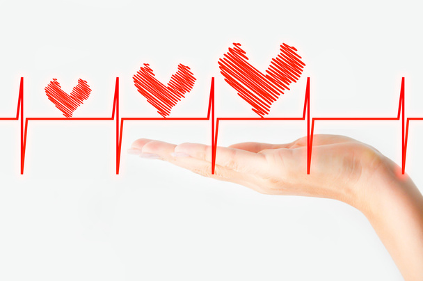 Concepto de monitor de problemas cardíacos
 - Foto, imagen