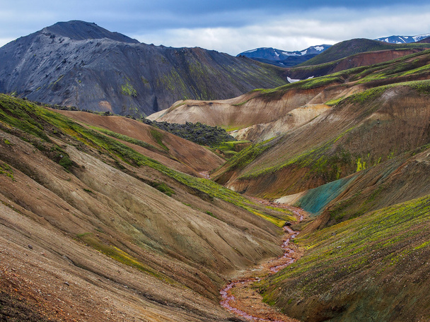 Landmannalaugar fjallabak natuurreservaat - Foto, afbeelding