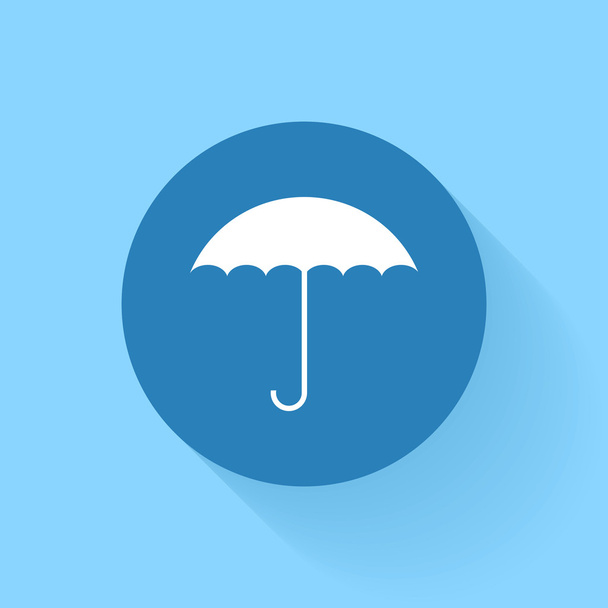Umbrella icon - Vektör, Görsel