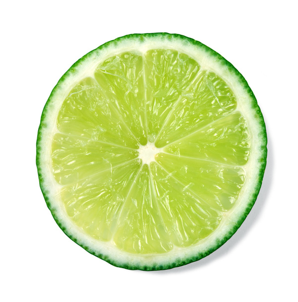Slice of fresh lime - Zdjęcie, obraz