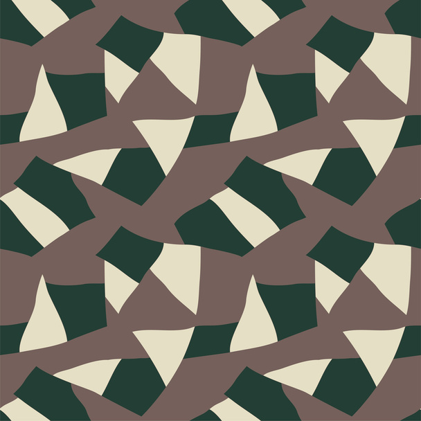 Abstract geometric seamless pattern. Vector - Vektör, Görsel