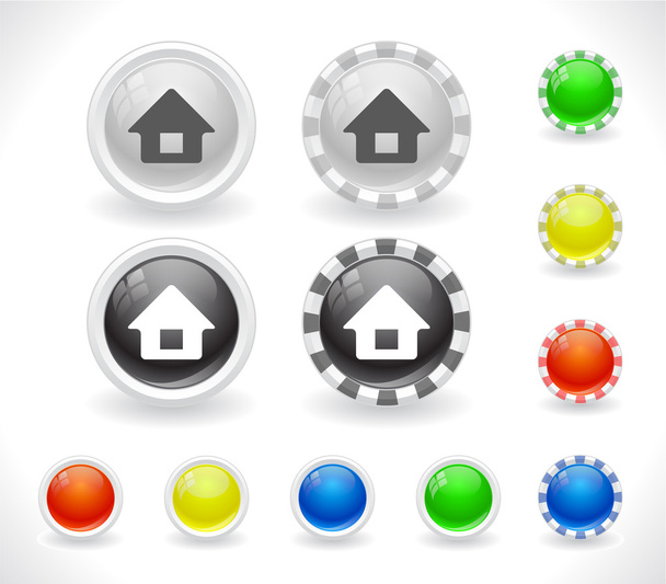 Buttons for web. - Vector, Image