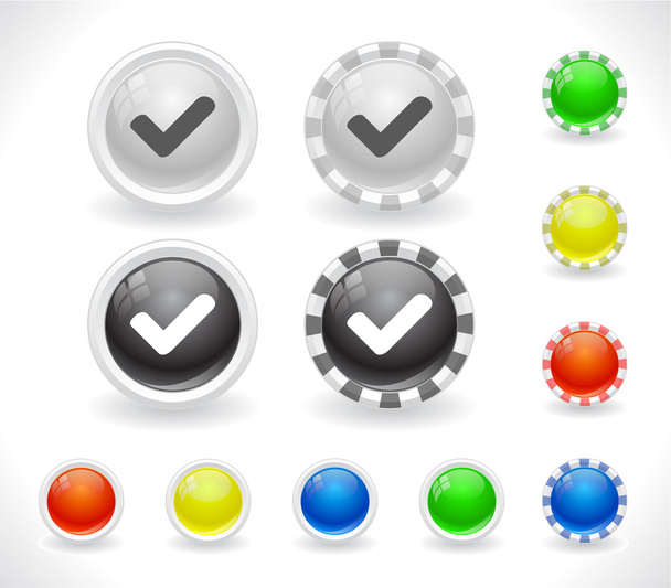 Buttons for web. - Vector, Imagen
