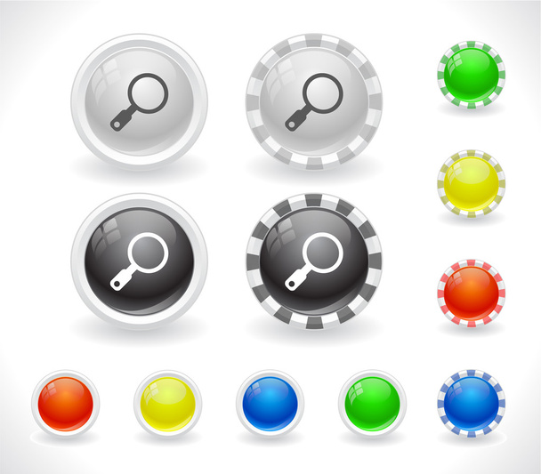 Buttons for web. - Vektor, Bild