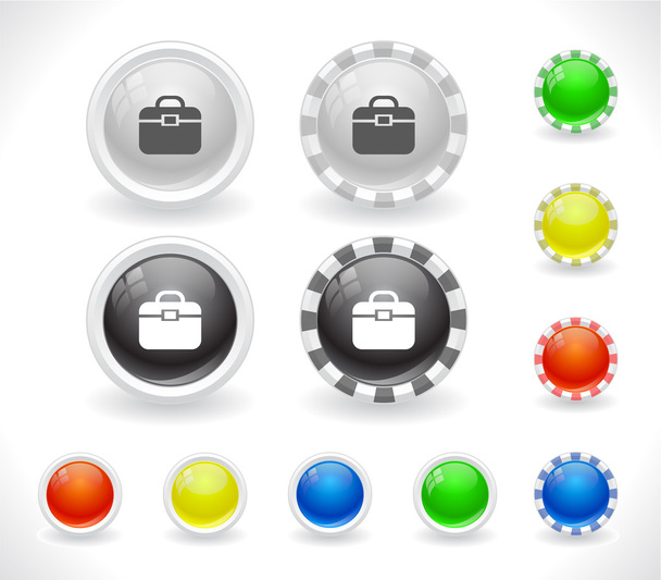Buttons for web. - Vecteur, image