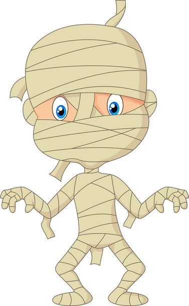 Momia de dibujos animados
 - Vector, imagen