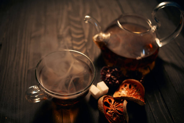 tea fresh drink breakfast like morning close-up - Photo, image