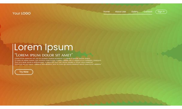 Abstraktní gradient tekutiny na pozadí webové stránky, s barevným abstraktní tekutiny 3d. Ideální pro použití na přistávací stránky, webové stránky, transparenty, plakáty, akce, atd.. - Vektor, obrázek