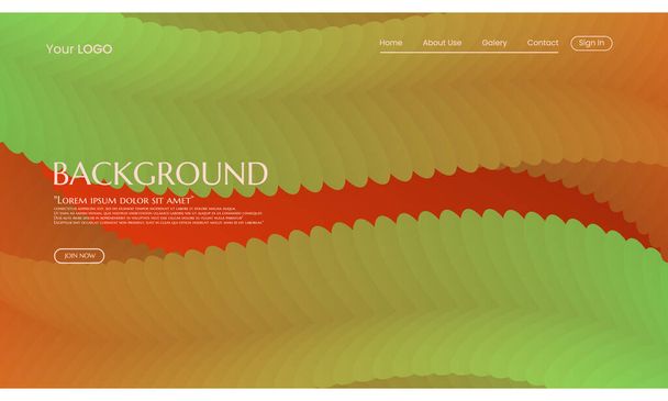 Abstraktní gradient tekutiny na pozadí webové stránky, s barevným abstraktní tekutiny 3d. Ideální pro použití na přistávací stránky, webové stránky, transparenty, plakáty, akce, atd.. - Vektor, obrázek