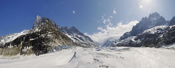 Alpit panoraama
 - Valokuva, kuva