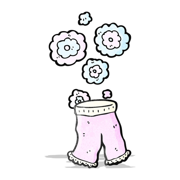 cartoon female underwear - Vector, Image