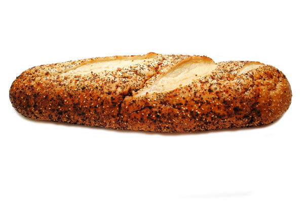 bochníku čerstvého bio chleba, vše - Fotografie, Obrázek