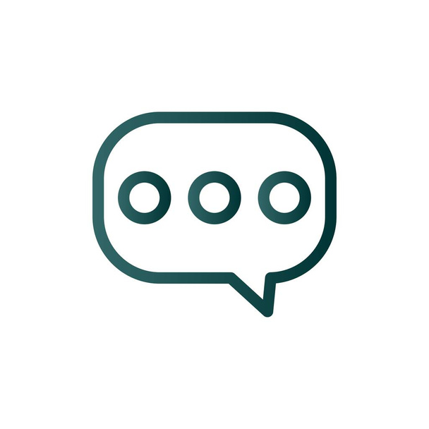 Векторная икона Chat Line - Вектор,изображение